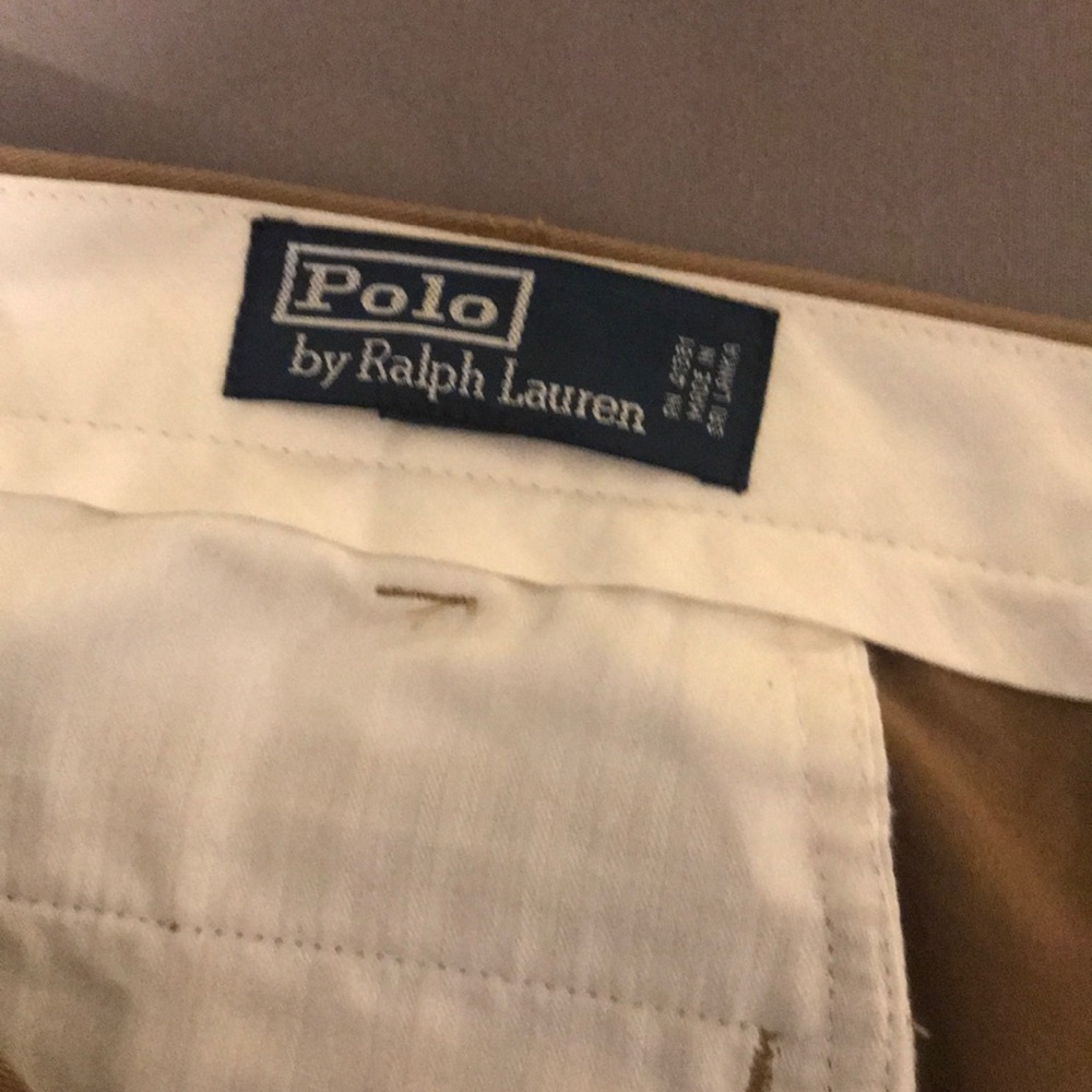 Ralf Lauren pleated chinos 42x30. Great condition